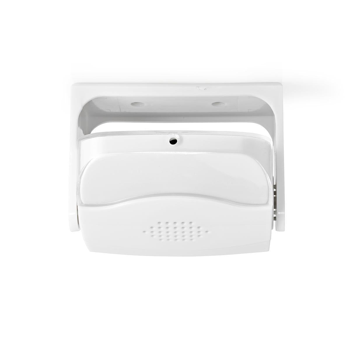 Motion detector Alarm | Battery powered | 3x AAA/LR03 | 80dB| Detector range: 1.10 m | Detector angle: 10 ° | Ceiling / Wall | White