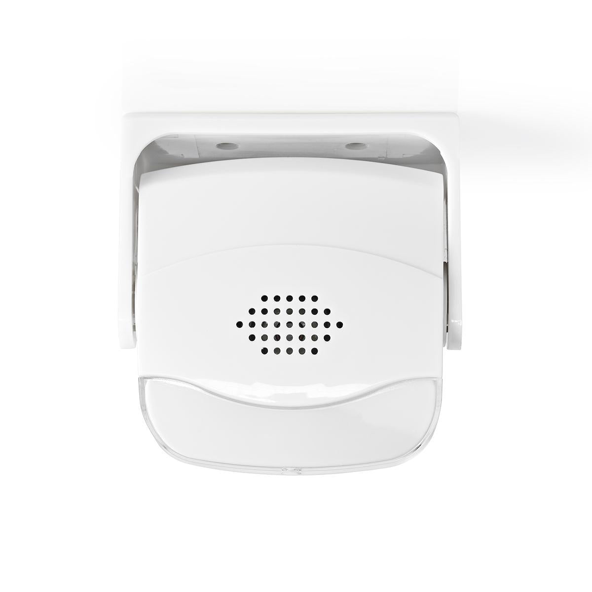Motion detector Alarm | Battery powered | 3x AAA/LR03 | 80dB| Detector range: 1.10 m | Detector angle: 10 ° | Ceiling / Wall | White