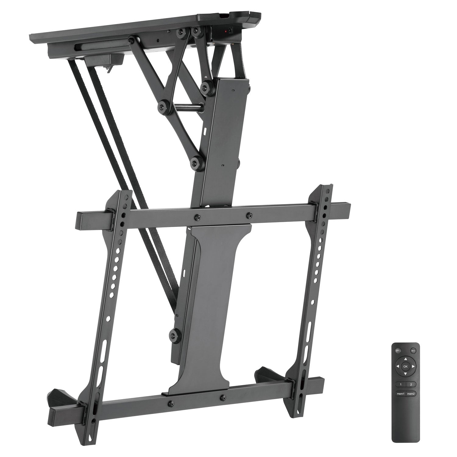 Motorized flipdown ceiling mount for TV 32-70"