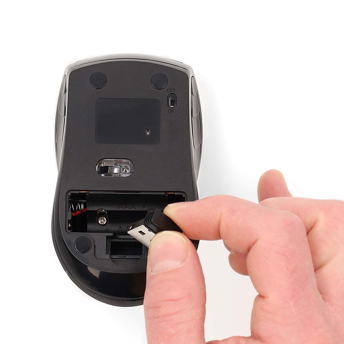 Mouse | Wireless | 800 / 1200 / 1600 dpi | Adjustable DPI | Number of buttons: 4 | Both Handed