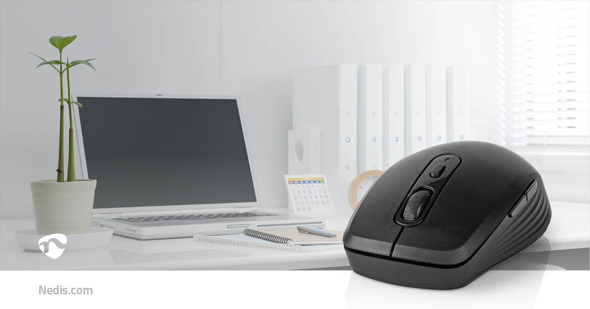 Mouse | Wireless | 800 / 1200 / 1600 dpi | Adjustable DPI | Number of buttons: 6 | Right handed