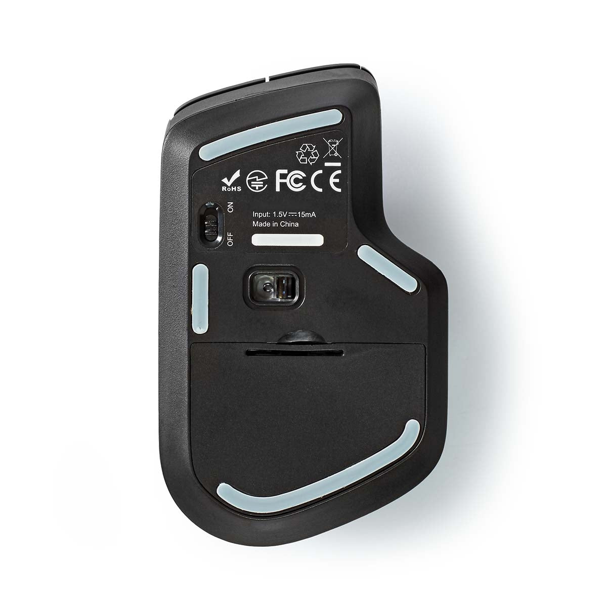 Mouse | Wireless | 800 / 1200 / 1600 dpi | Adjustable DPI | Number of buttons: 6 | Right handed