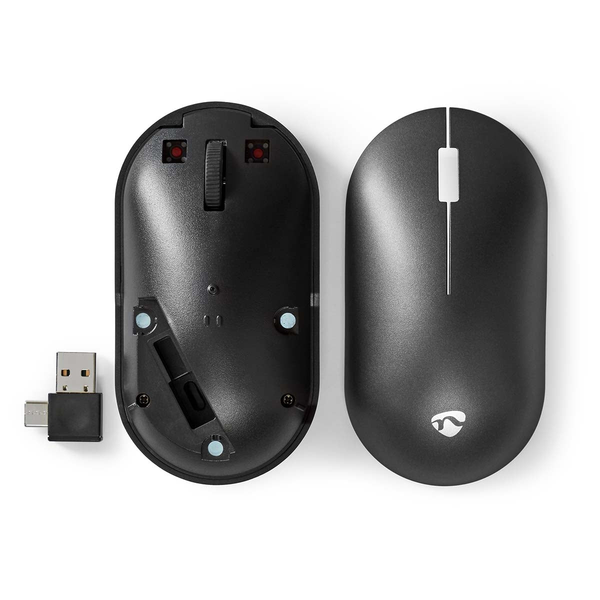 Mouse | Wireless | Silent Mouse | 1200 dpi | Number of buttons: 3 | Right and left handed