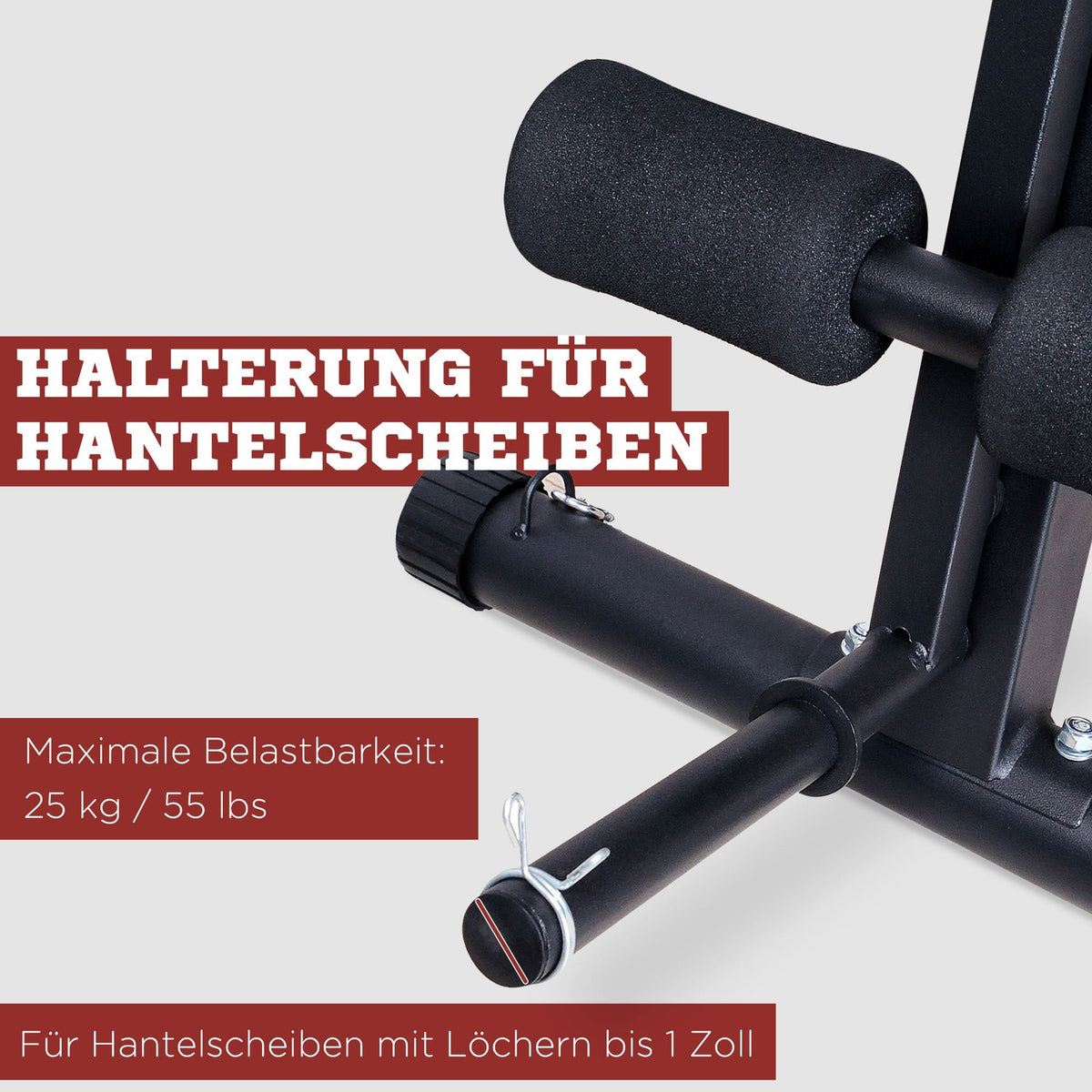 Multifunction weight bench multi-gym with spring booster training bench weight up to 120kg black 54 x 160 x 106 cm