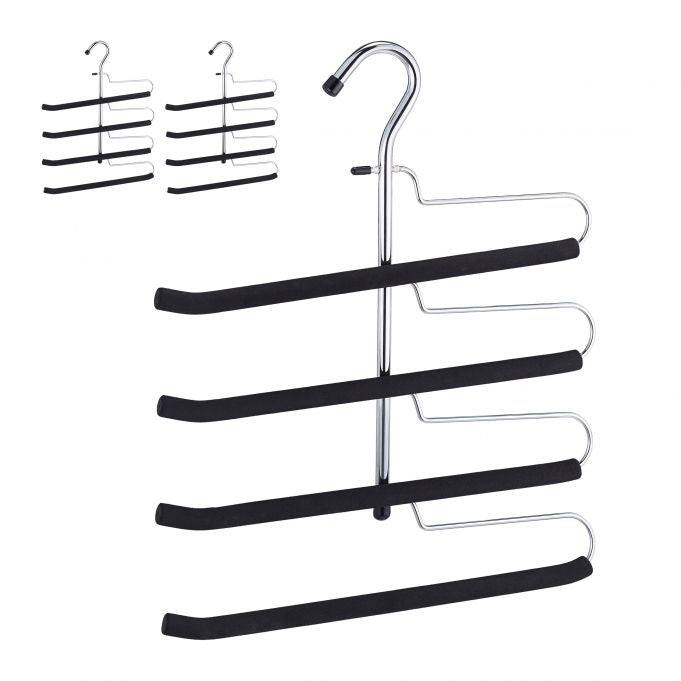 Multiple trouser hangers set of 3