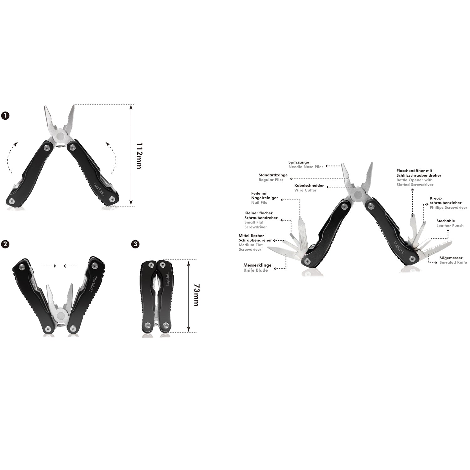 Multitool 11-in-1