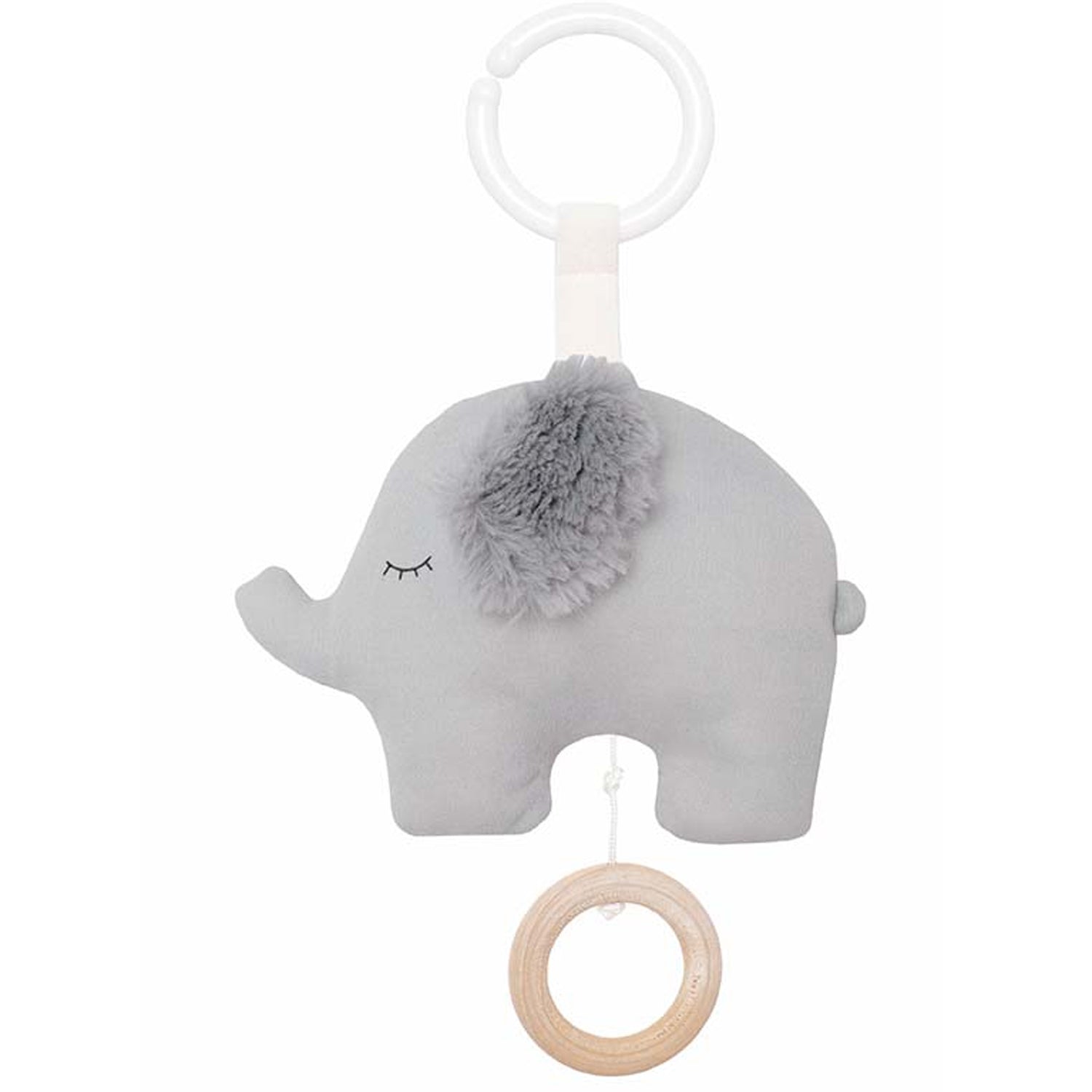 Music box elephant gray
