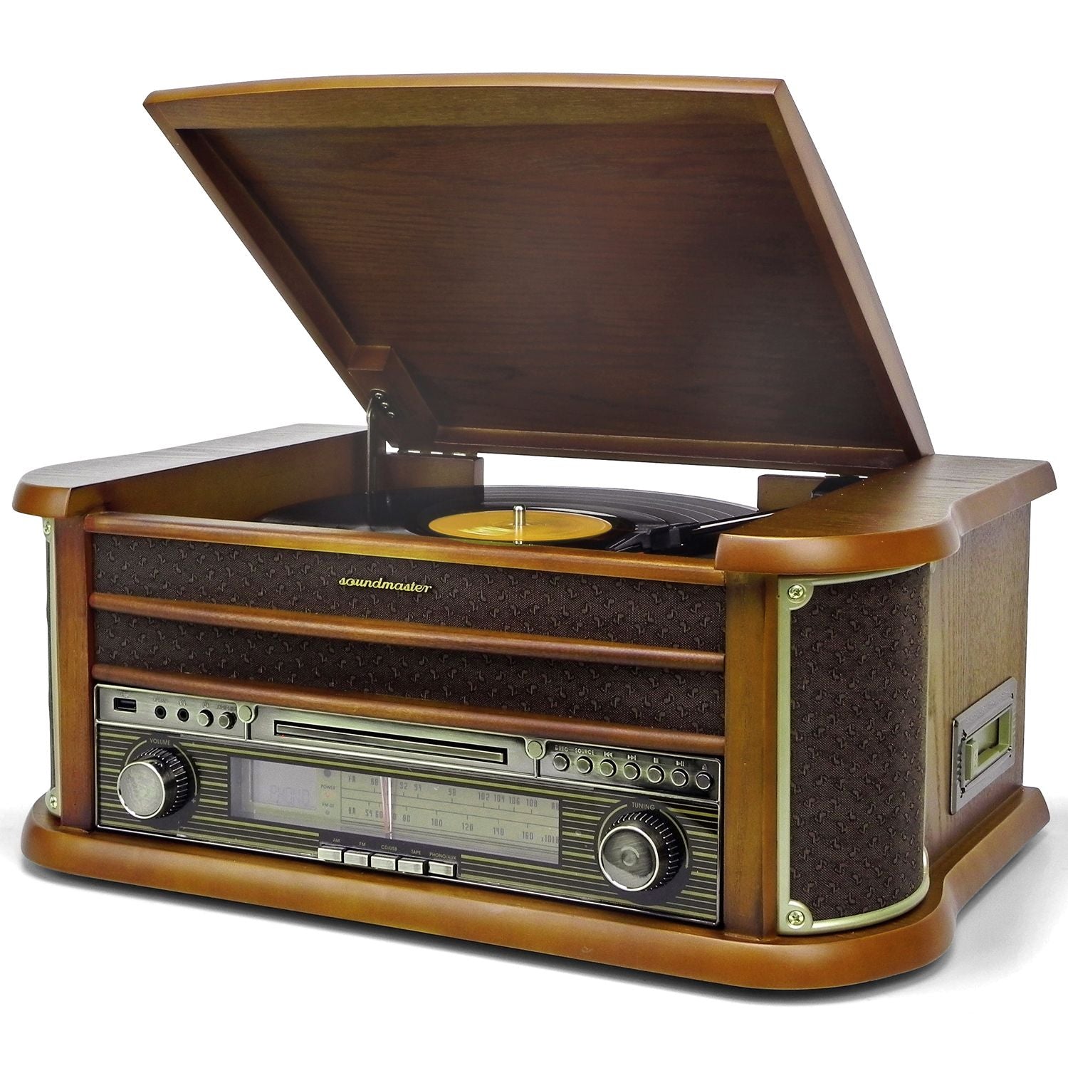 NR560 Music system in retro style.