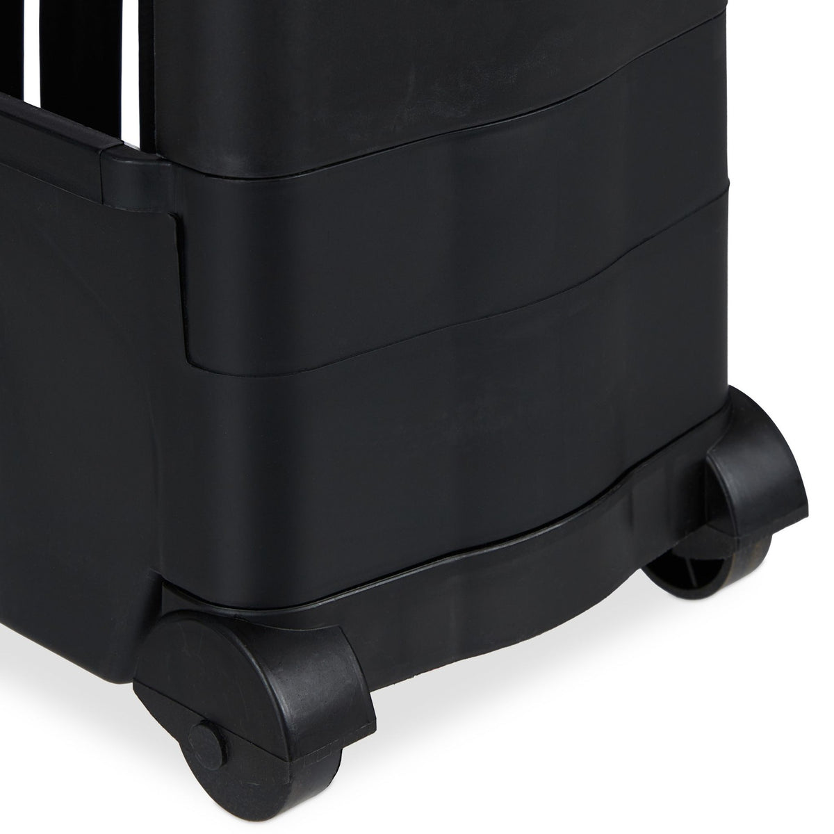 Narrow trolley with 3 shelves