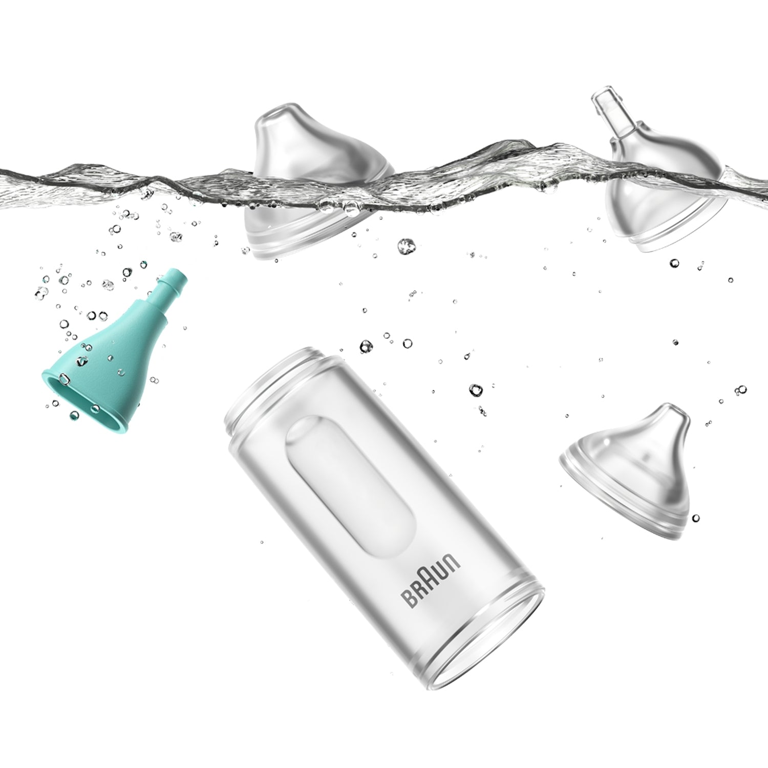 Nasal aspirator, fast, simple and flexible BNA050E4