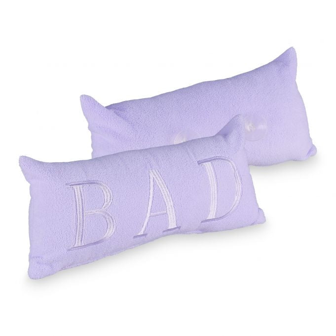 Neck pillow for the bathtub BAD purple