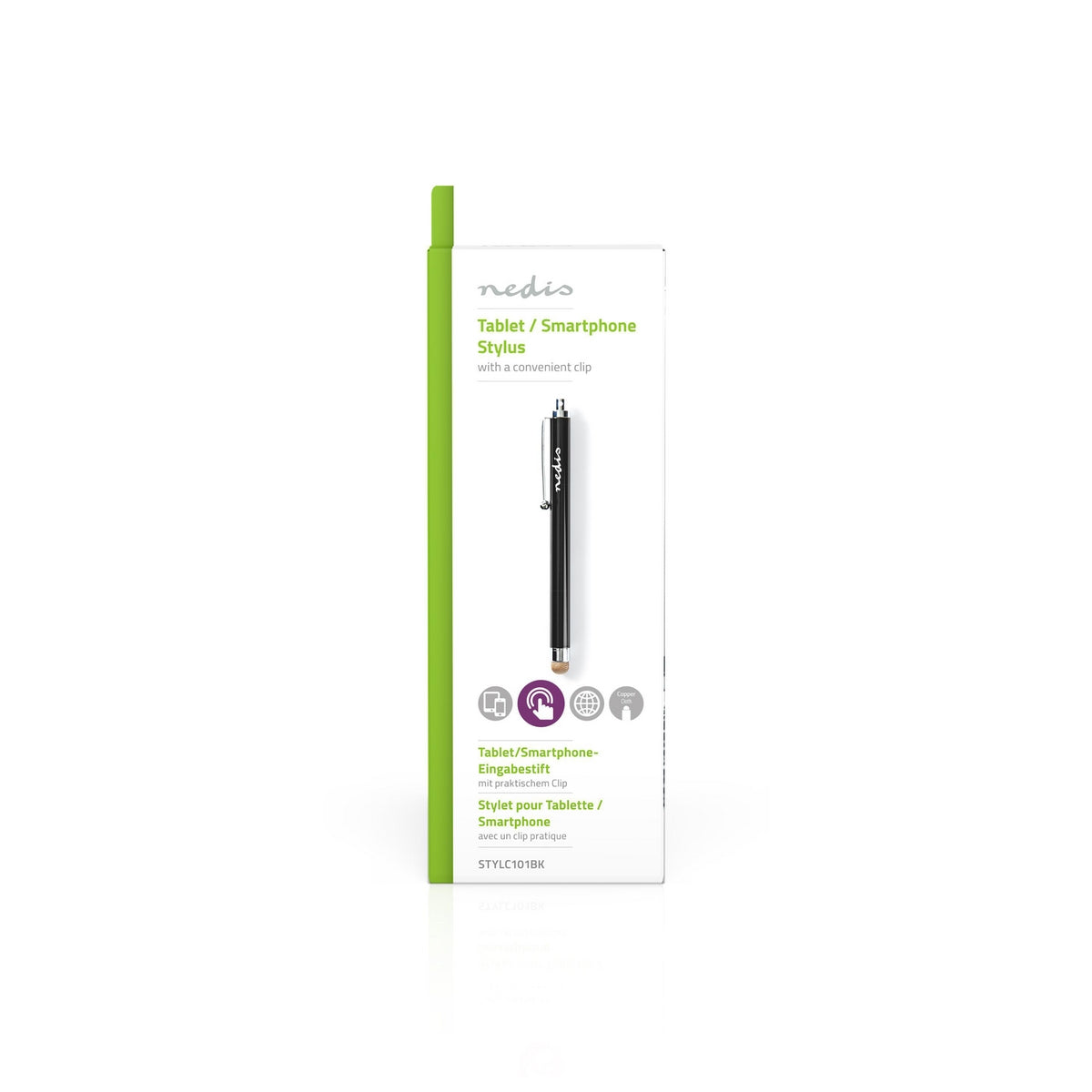 Needle | Used for: Smartphone / Tablet | Copper Tool Tip | 1 pc. | With clip | Black