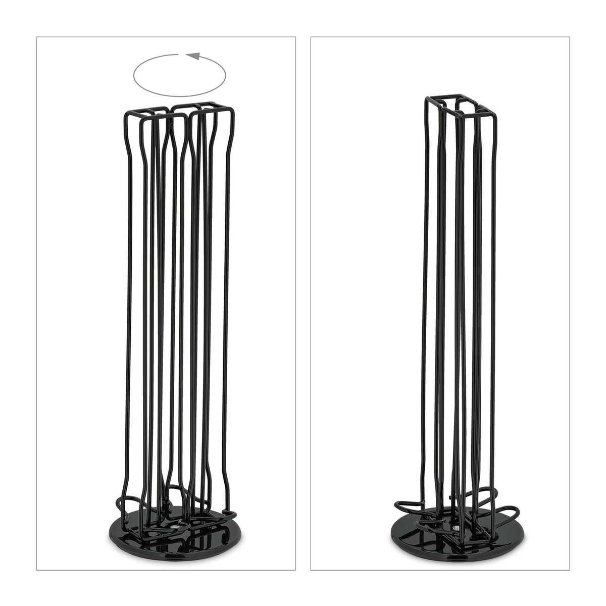 Nespresso capsule holder for 40 capsules