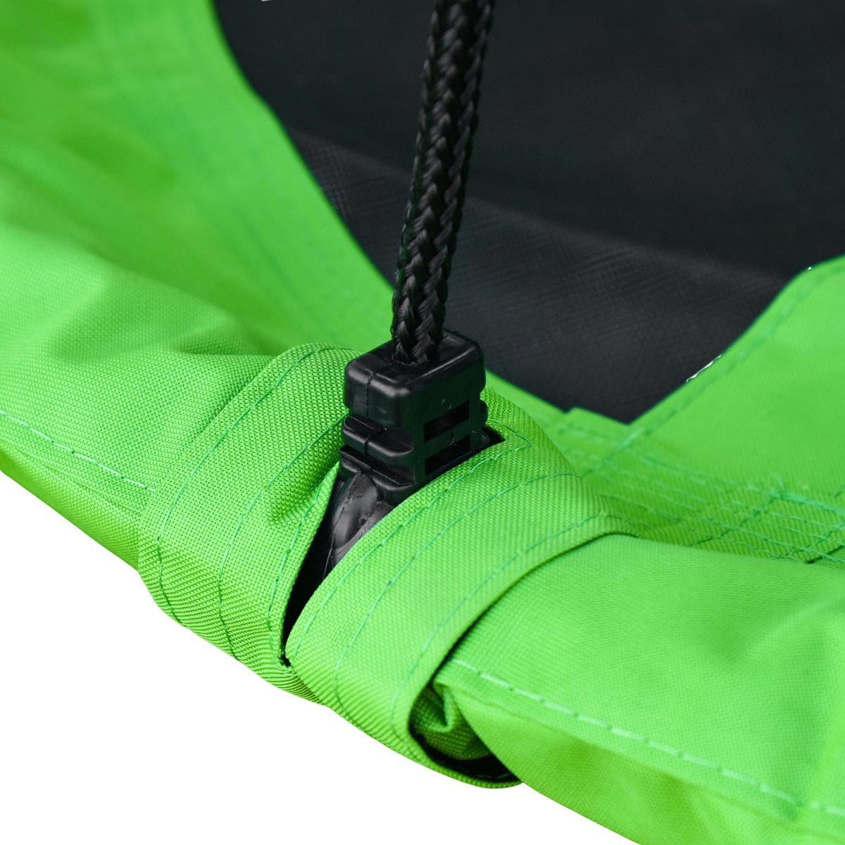 Nest Swing Ø110 Cm, Hanging Swing Up To 150 Kg, Adjustable Children'S Swing, Plate Swing For 3-12 Years Children, Green