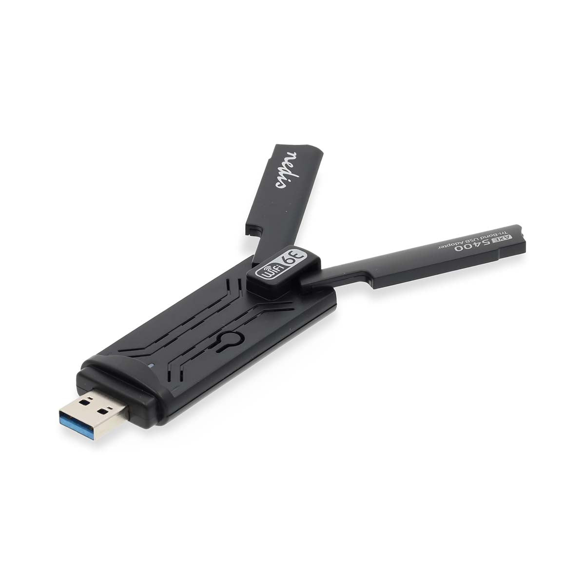Network Dongle | Wi-Fi | AX5400 | 2.4/5/6 GHz (Triple Band) | USB3.0 | Wi-Fi speed total: 5400 Mbps | Windows 10 / Windows 11