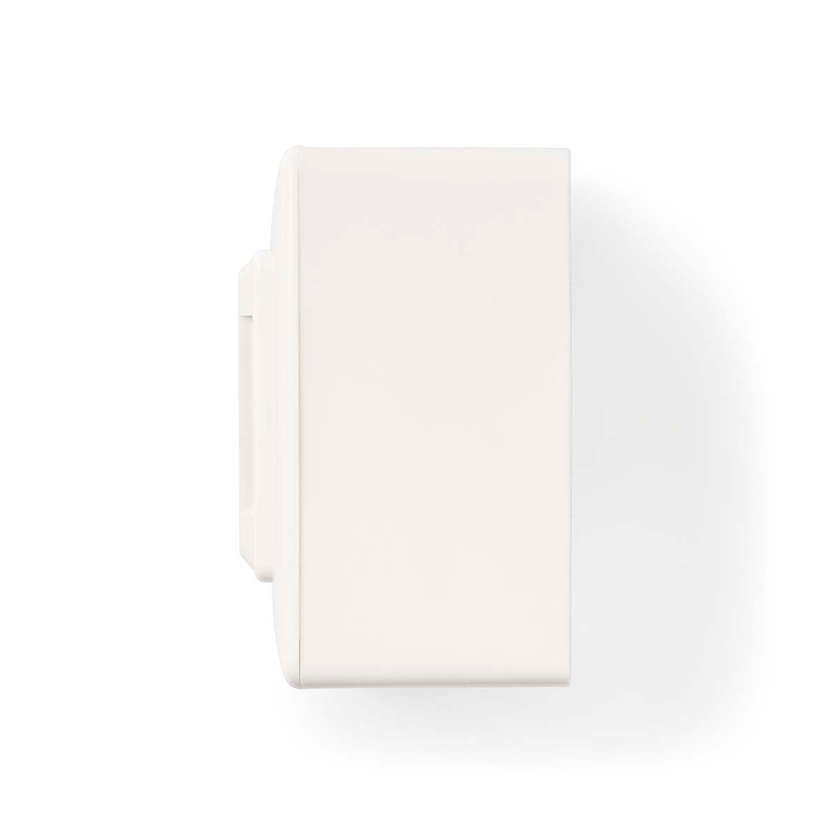 Network Wall Box | In-Wall | 2 port(s) | CAT5e | Straight | Female | Gold Plated | ABS | White | Box
