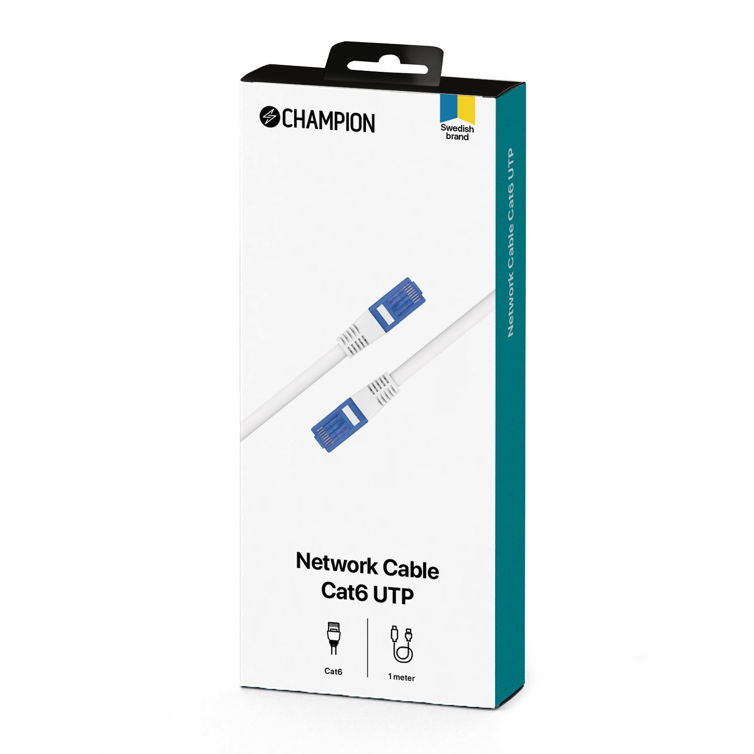 Network cable CAT6 UTP 1.0m