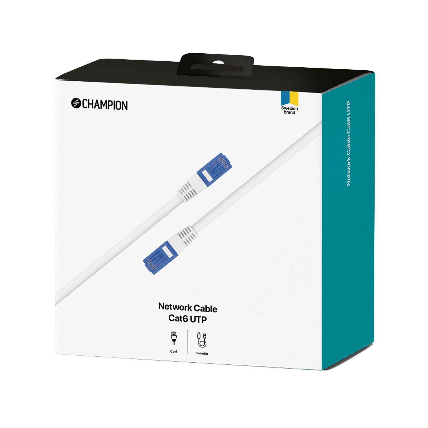 Network cable CAT6 UTP 15.0m