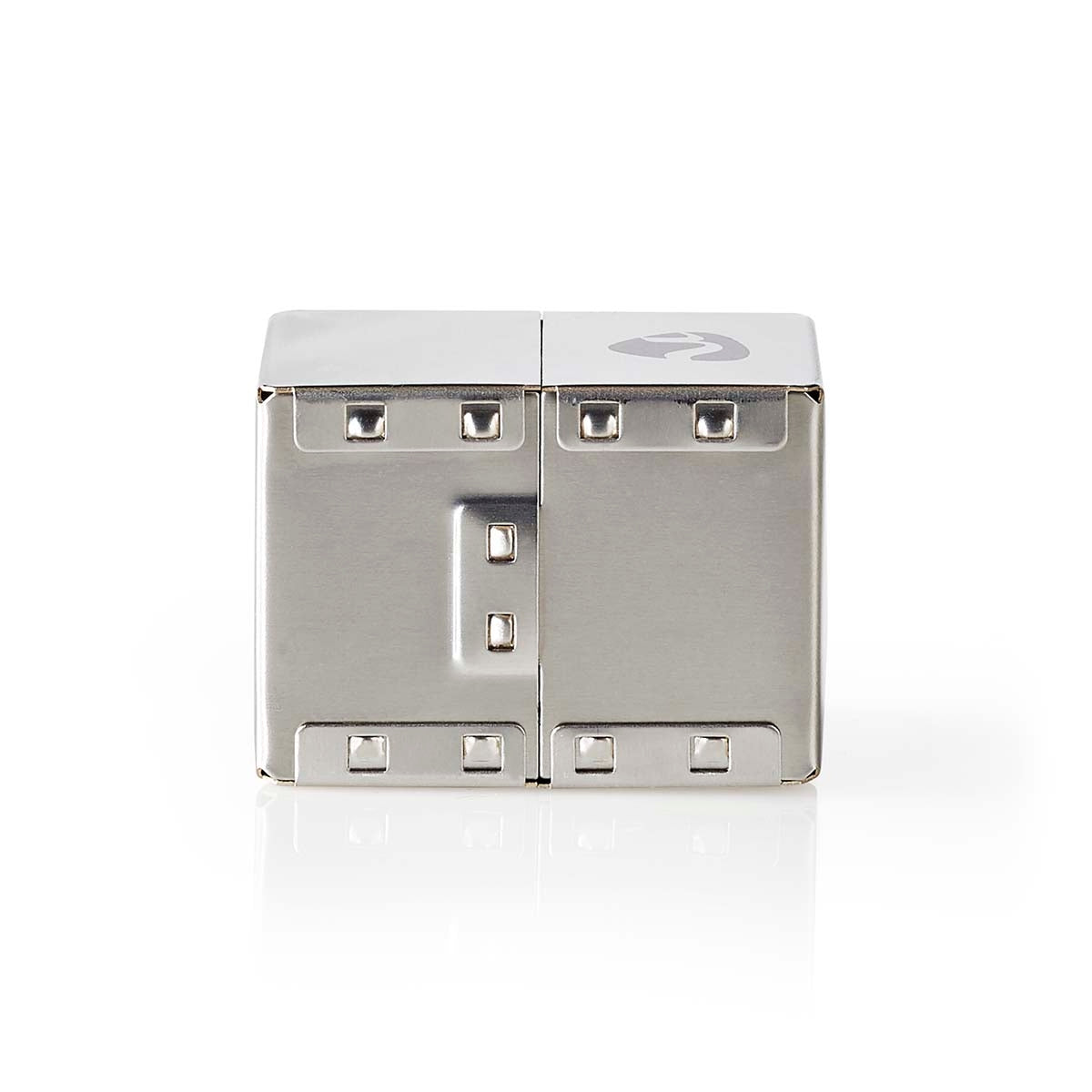 Network connection | Adapter | Shielded | RJ45 Female | RJ45 Female | Straight | Metal | Box