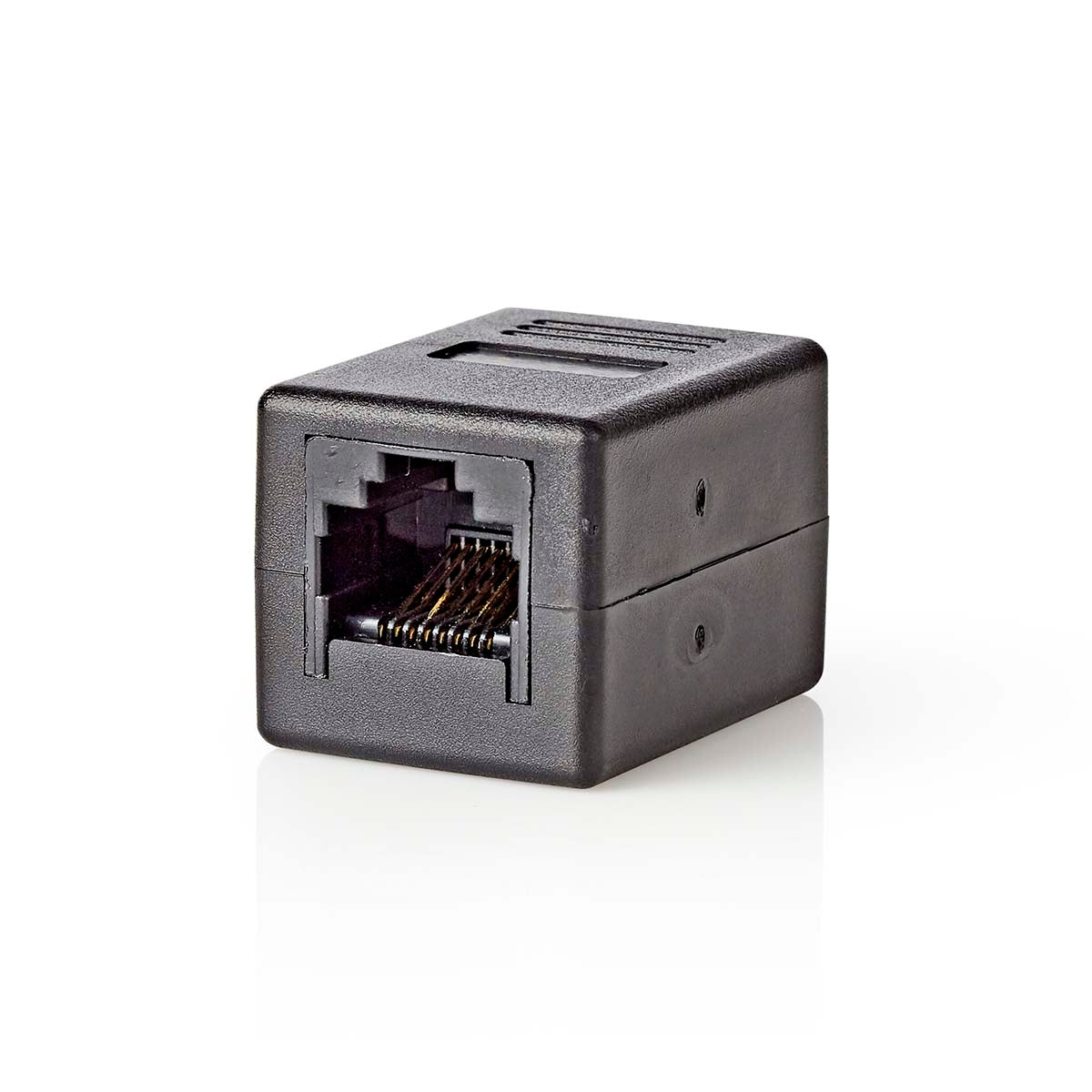 Network connection | CAT6 | Unprotected | RJ45 Female | RJ45 Female | Straight | ABS | Box