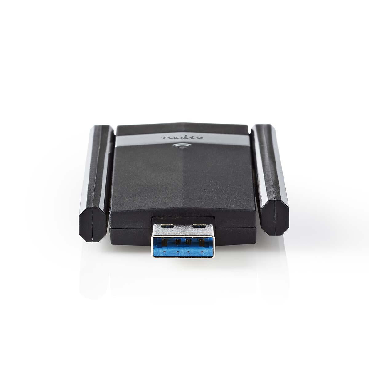 Network dongle | Wi-Fi | AC1200 | 2.4/5 GHz (Dual Band) | USB3.0 | Wi-Fi speed total: 1200 Mbps | Windows 10 / Windows 7 / Windows 8