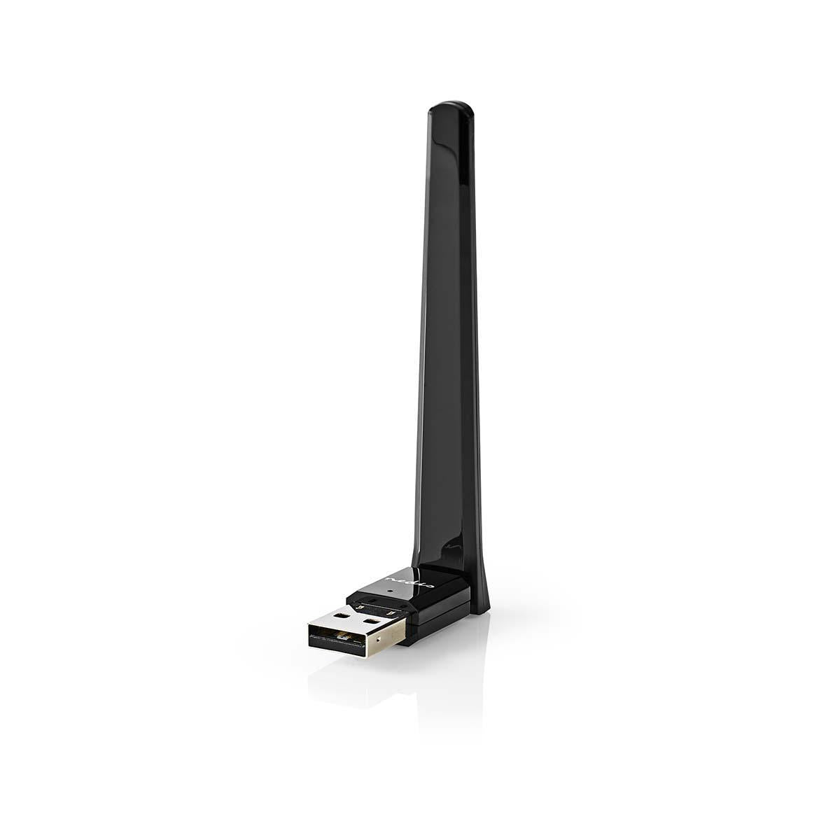 Network dongle | Wi-Fi | AC600 | 2.4/5 GHz (Dual Band) | USB2.0 | Wi-Fi speed total: 600 Mbps | Windows 10 / Windows 7 / Windows 8