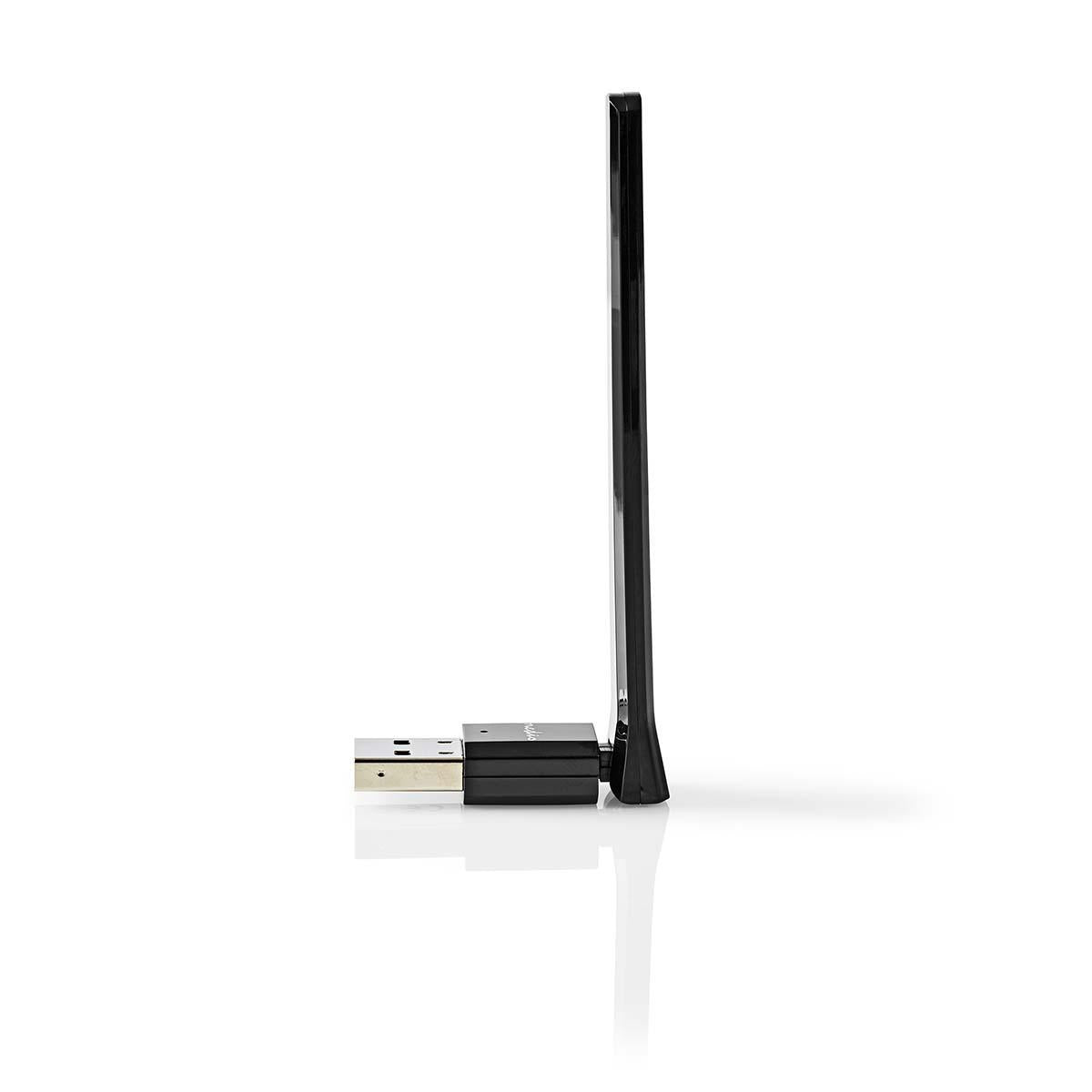Network dongle | Wi-Fi | AC600 | 2.4/5 GHz (Dual Band) | USB2.0 | Wi-Fi speed total: 600 Mbps | Windows 10 / Windows 7 / Windows 8