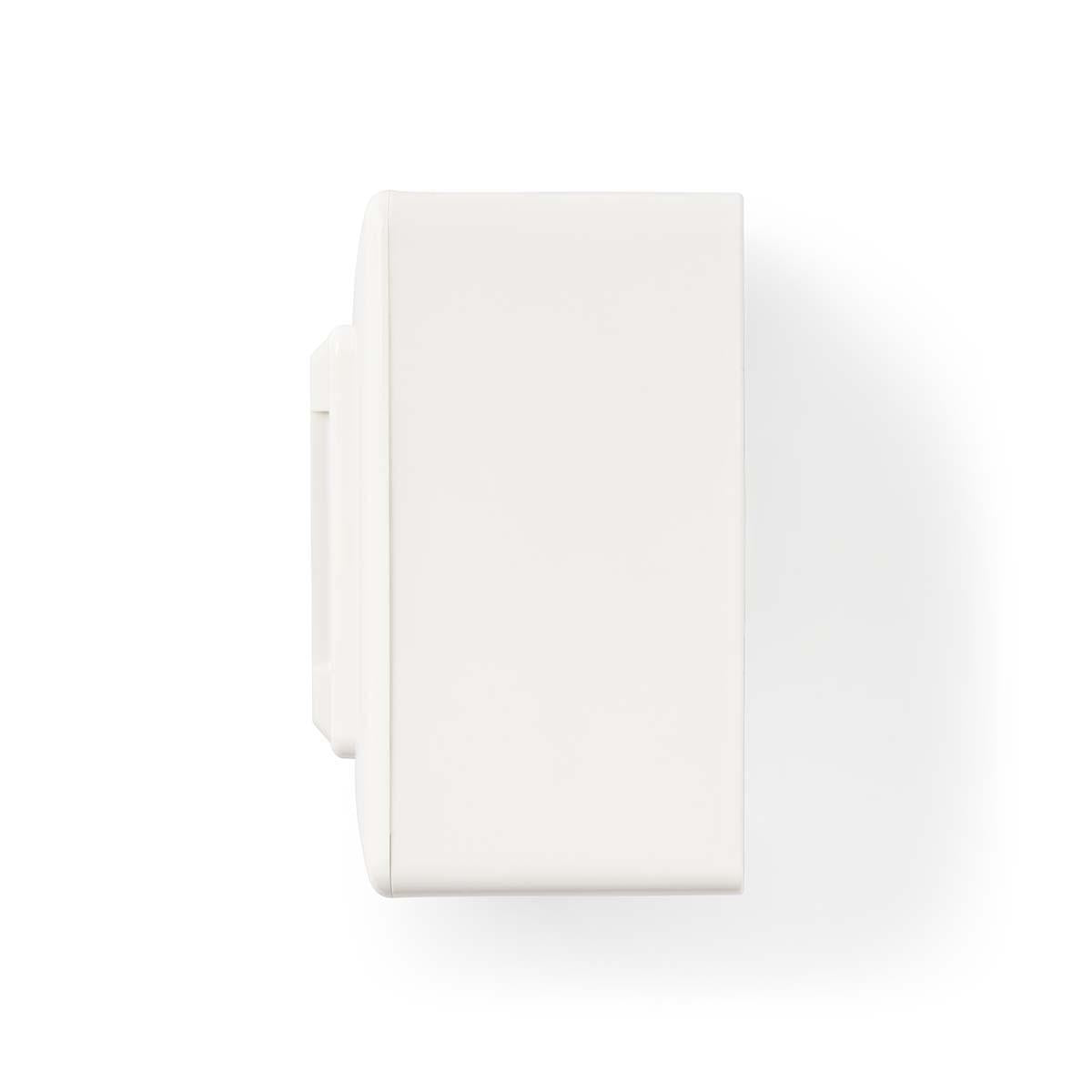 Network wall box | In the wall | 2-Port port(s) | CAT5e | Straight | Female | Gold Plated | PVC | White | Plastic bag