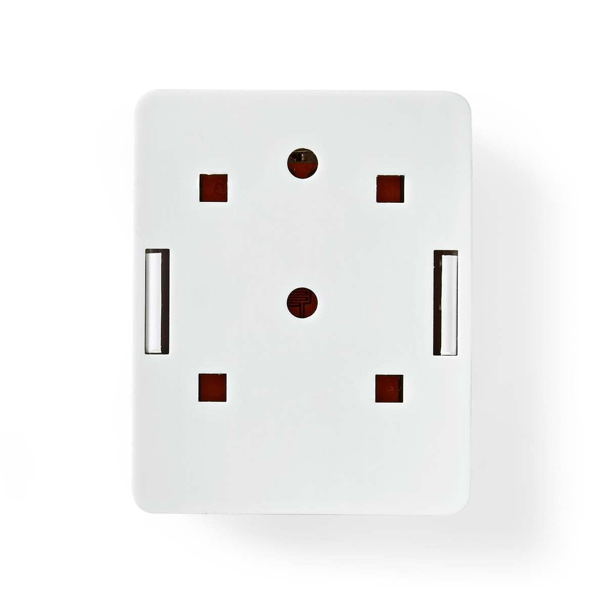 Network wall box | On the wall | 1-Port port(s) | STP CAT6 | Straight | Female | Gold Plated | PVC | White | Envelope