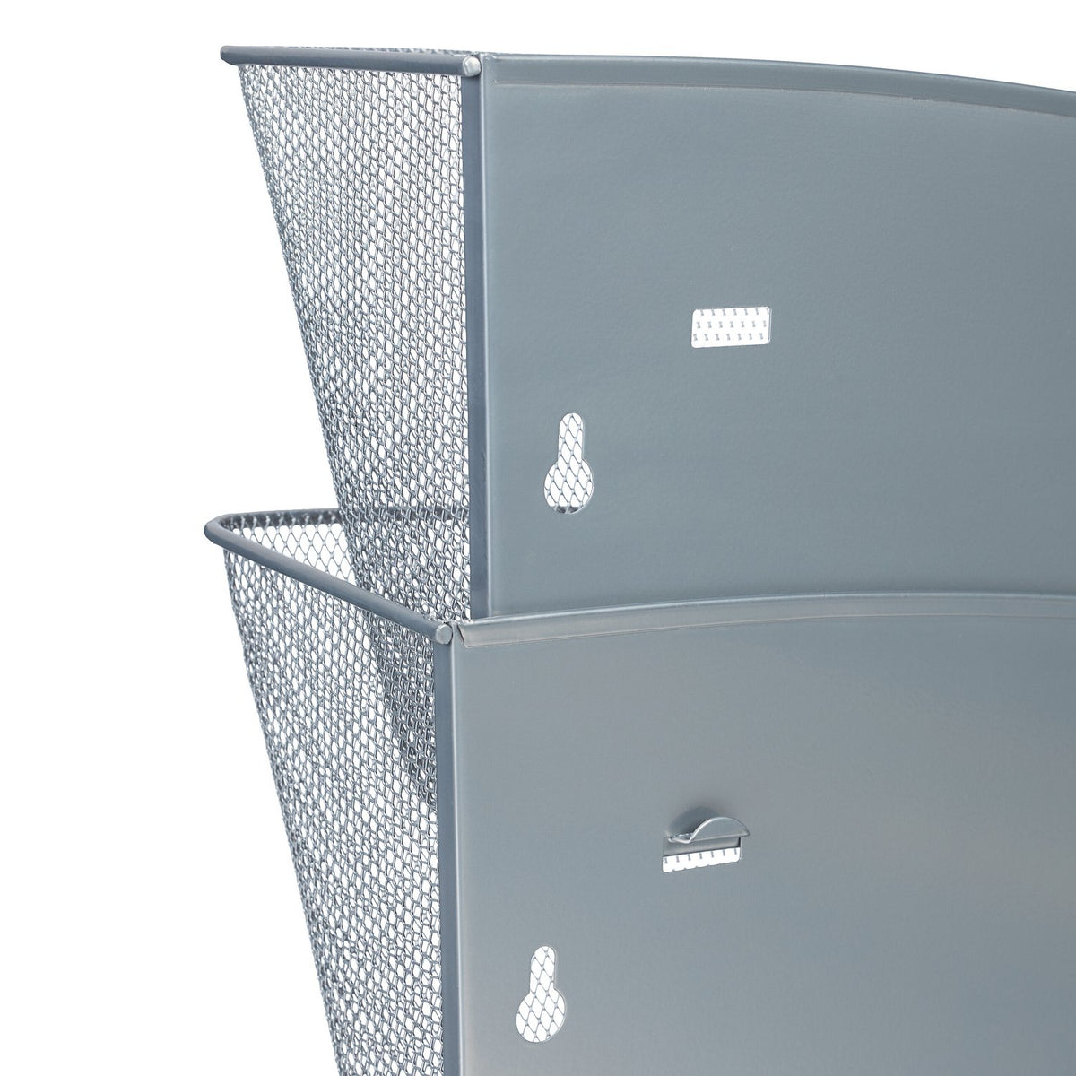 Newspaper holder wall set of 3