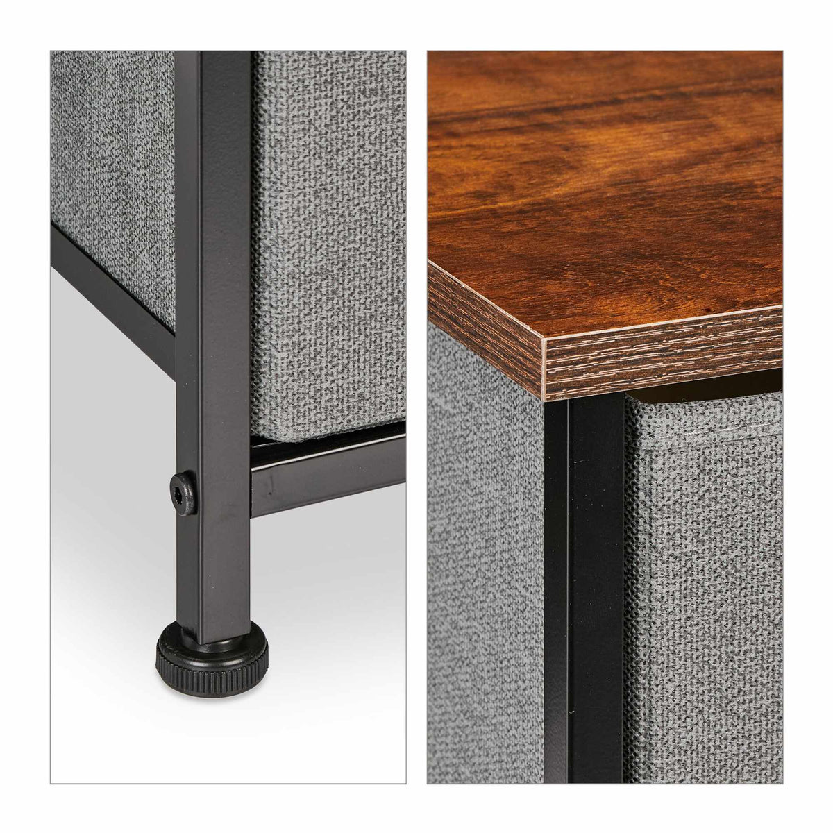 Niche shelf 4 drawers