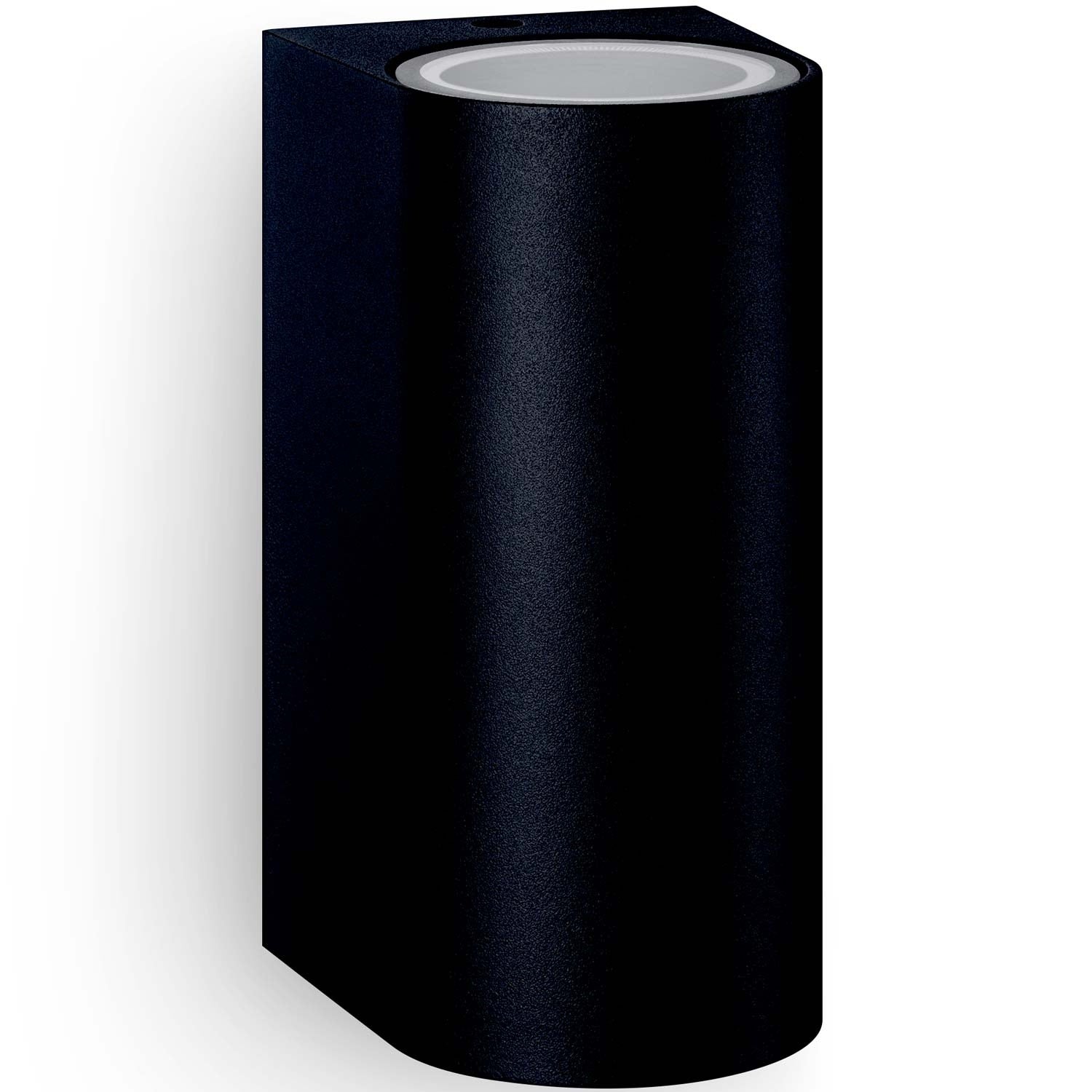 Nightingale Up-/downlight (2xGU10 socket) IP44 Aluminum Black