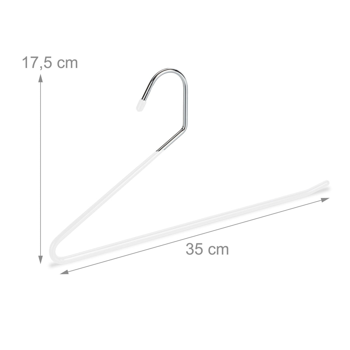 Non-Slip Space-Saving Trouser Hangers – Set of 10