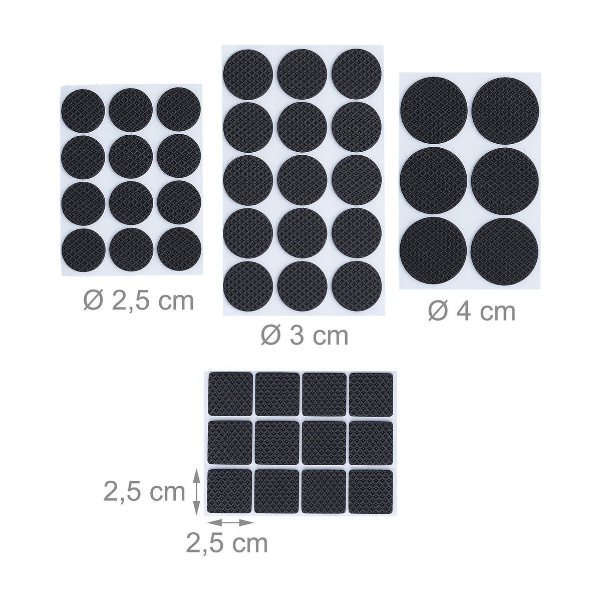 Non-slip protection for furniture 189-pack