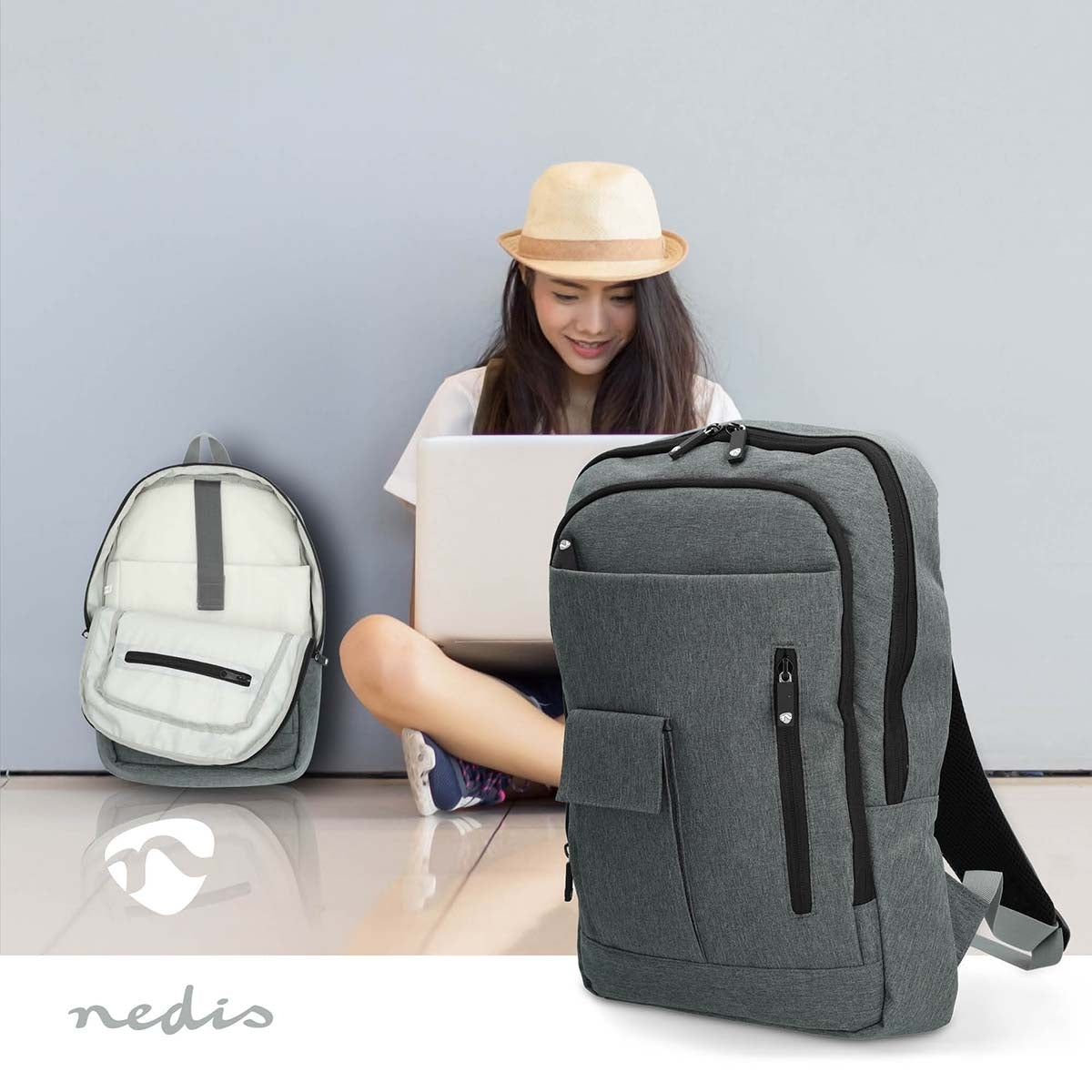 Notebook Backpack | 10 - 16 " | 10 Compartments | 430 mm | 50 mm | 290 mm