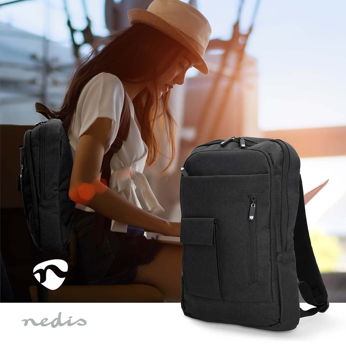Notebook Backpack | 10 - 16 " | 10 Compartments | 430 mm | 50 mm | 290 mm