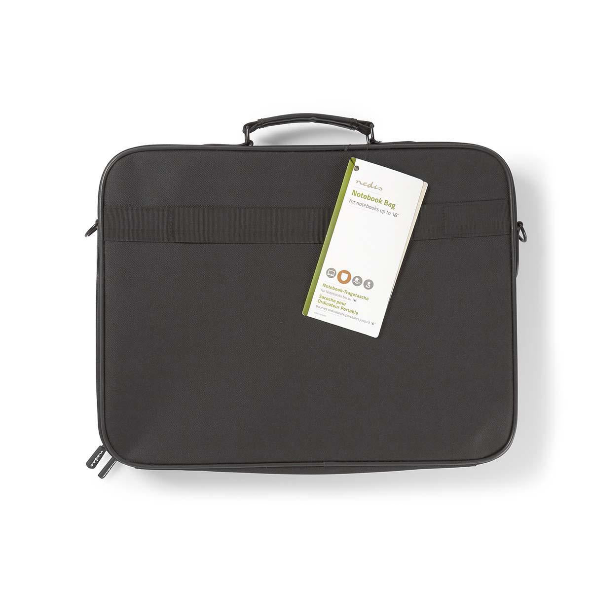 Notebook Bag | 15 - 16" | Belt | 2 Compartments | 50 mm | 300 mm | 390 mm | Polyester