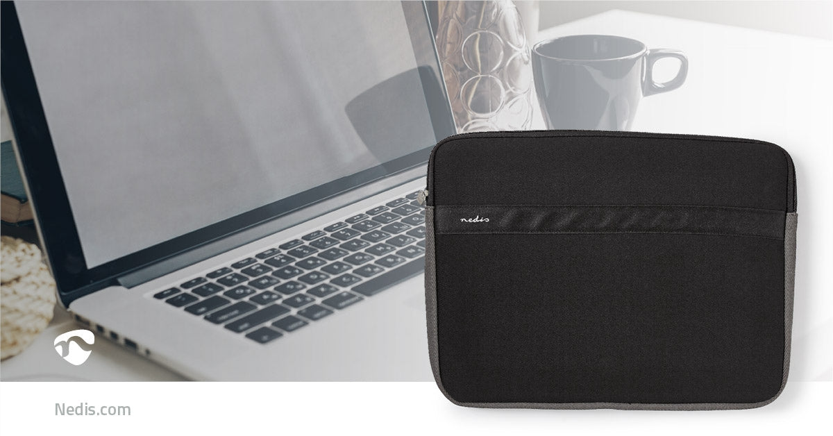 Notebook Bag | 15-16" | Neoprene | Anthracite / Black | 22mm | 277mm | 380mm