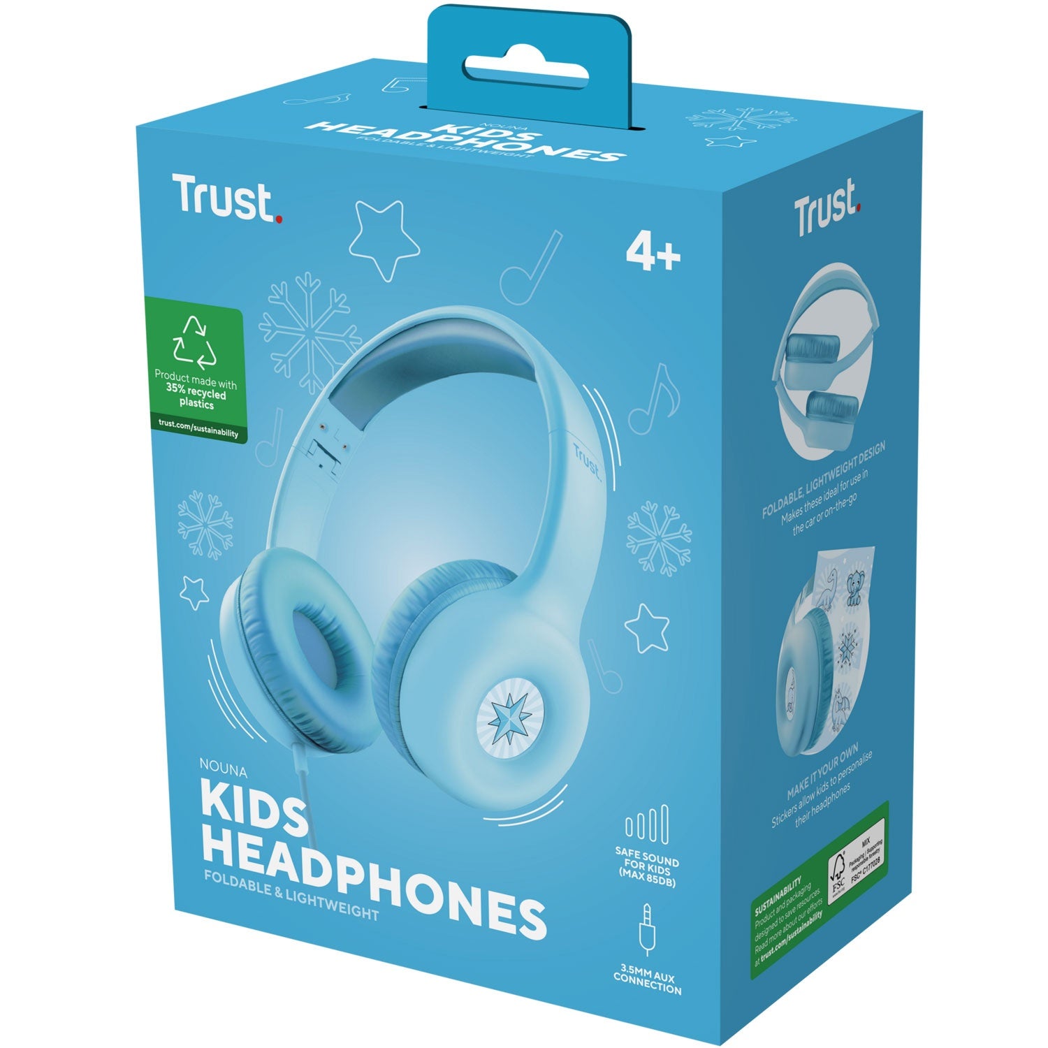 Nouna Headphones for children Blue