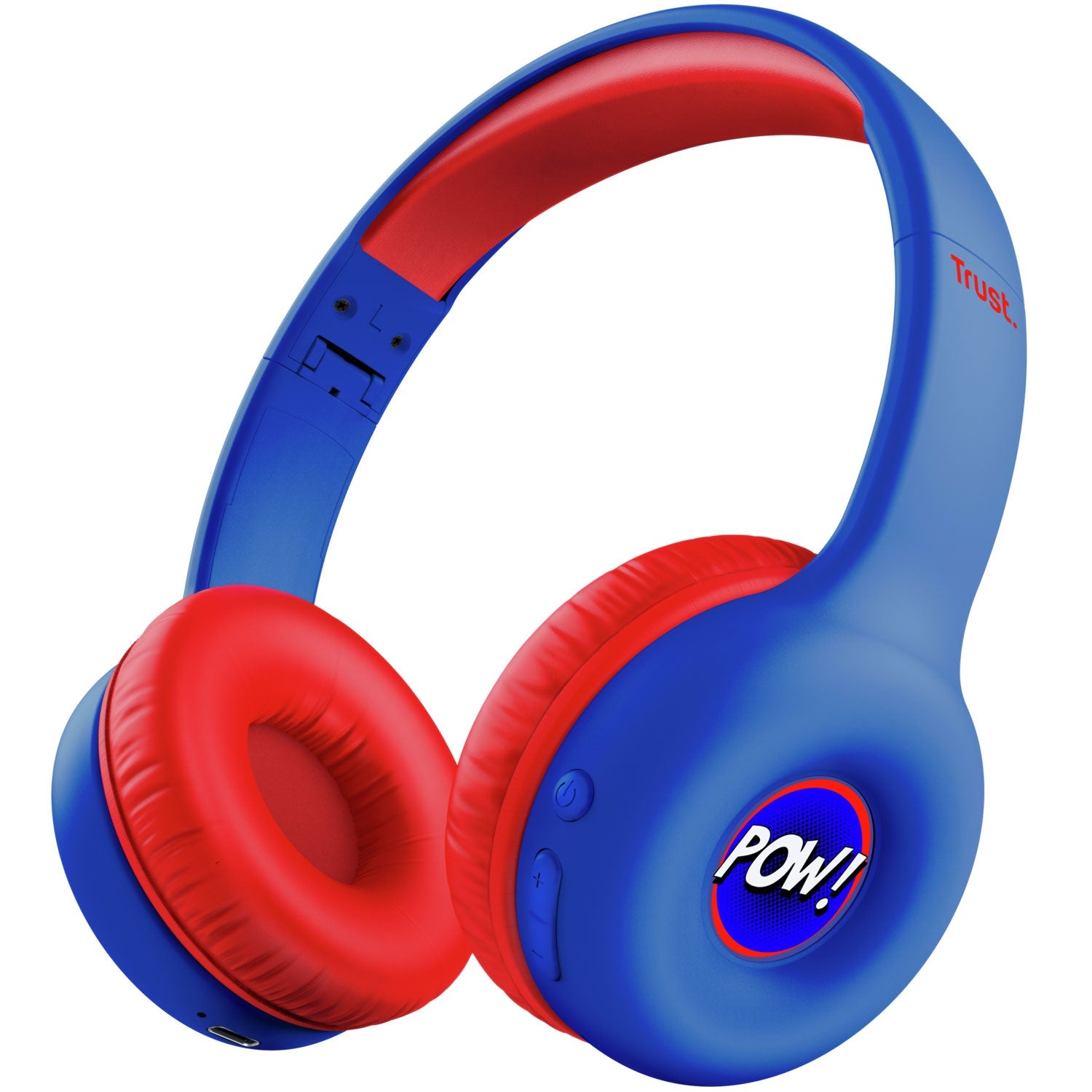 Nouna Wireless headphones for children Blue+red