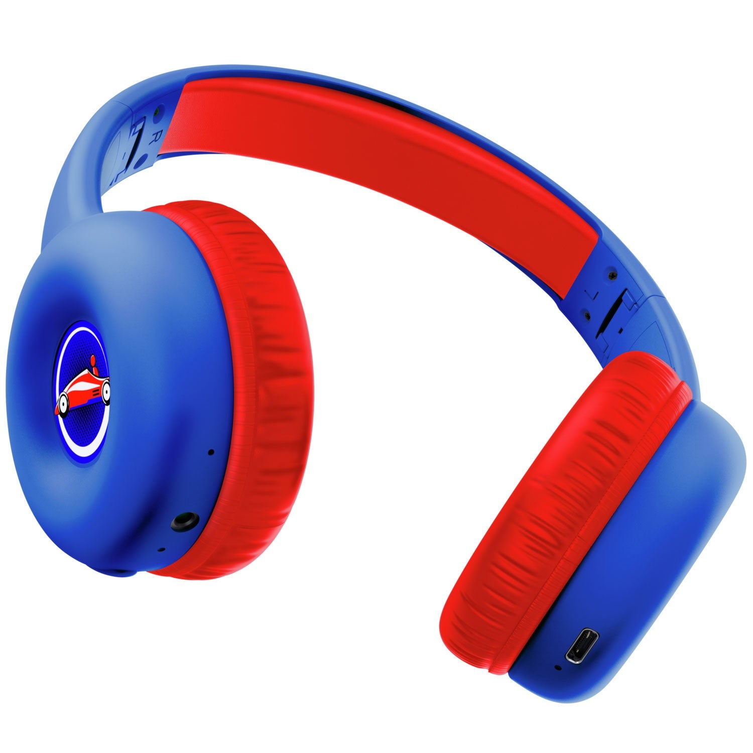 Nouna Wireless headphones for children Blue+red