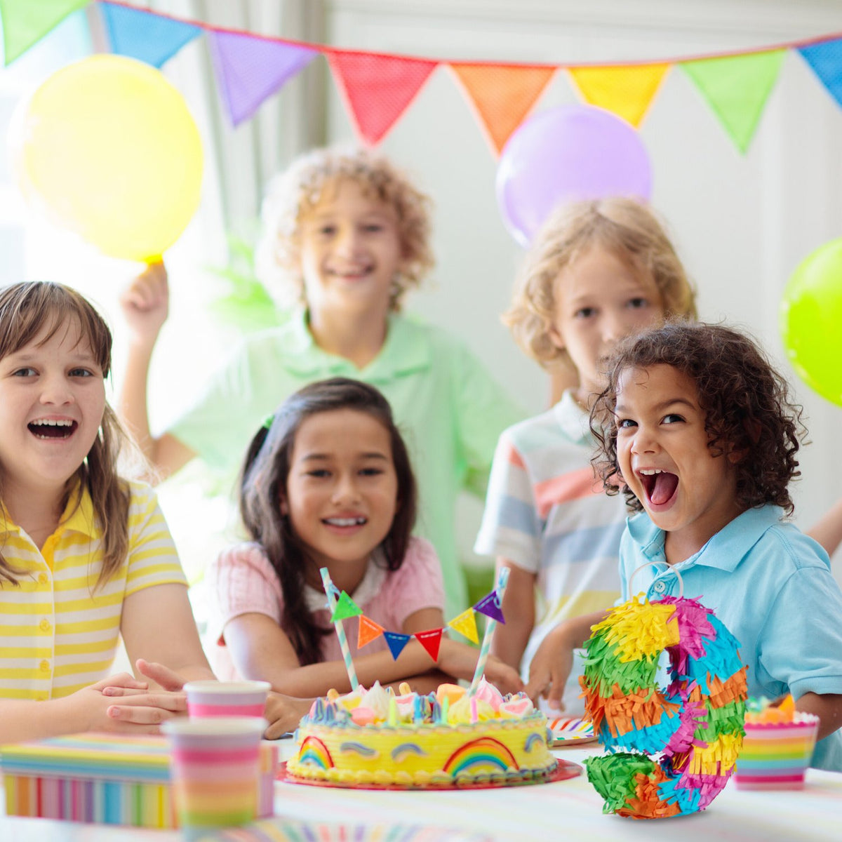 Number 9 Piñata for Kids' Birthday Parties