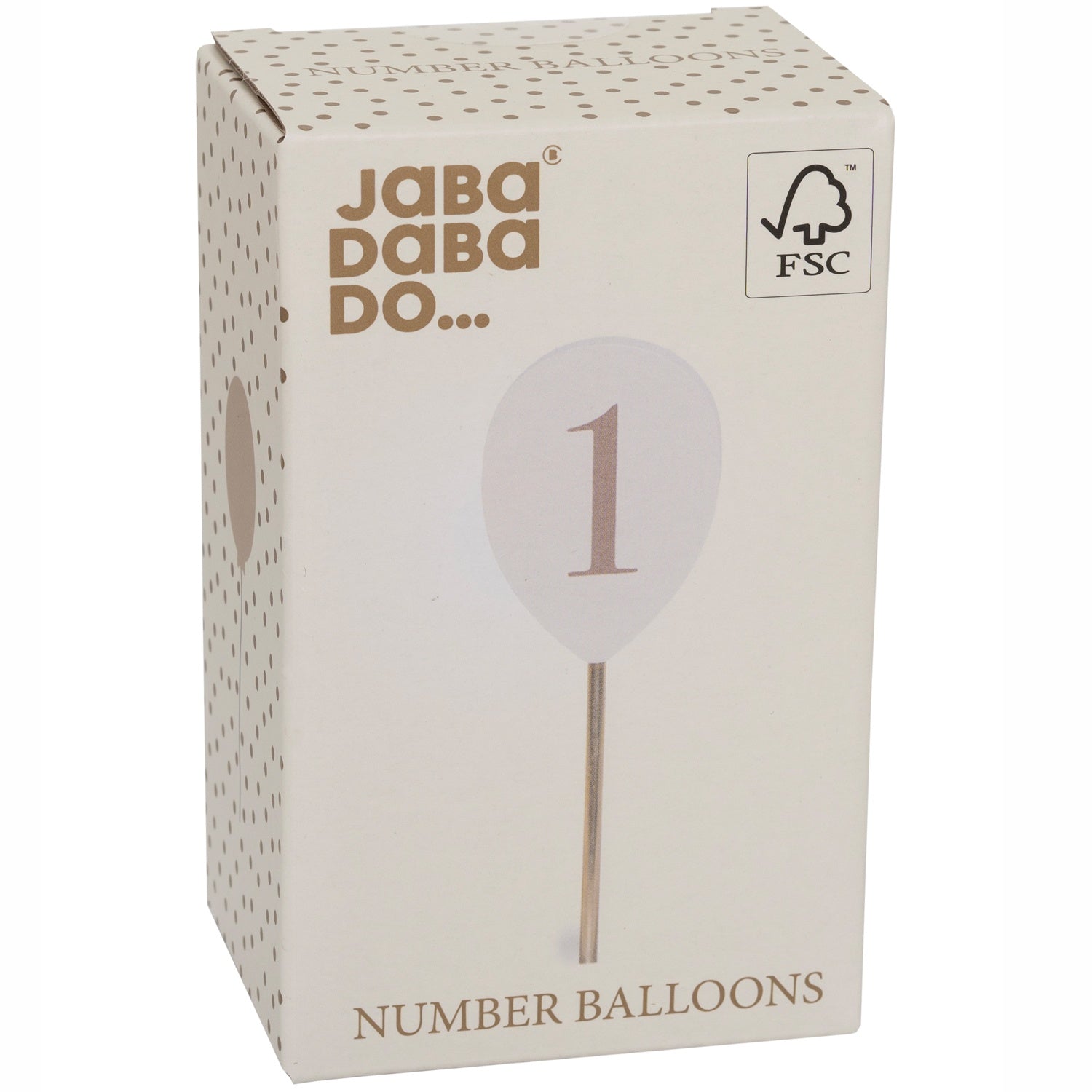 Number balloons 0-9 for candlesticks