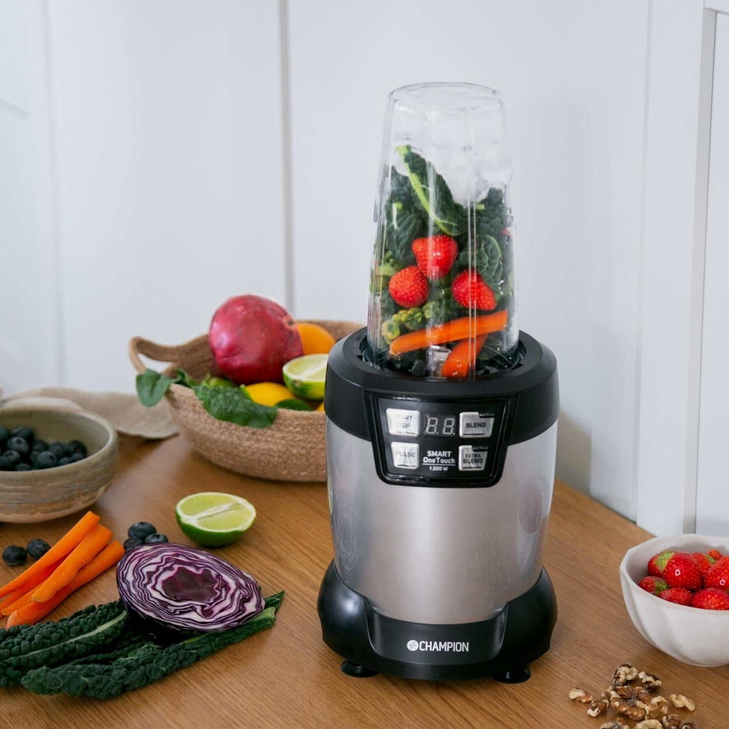 Nutrition Blender Pro Digital 1200W NB500 Black/Silver