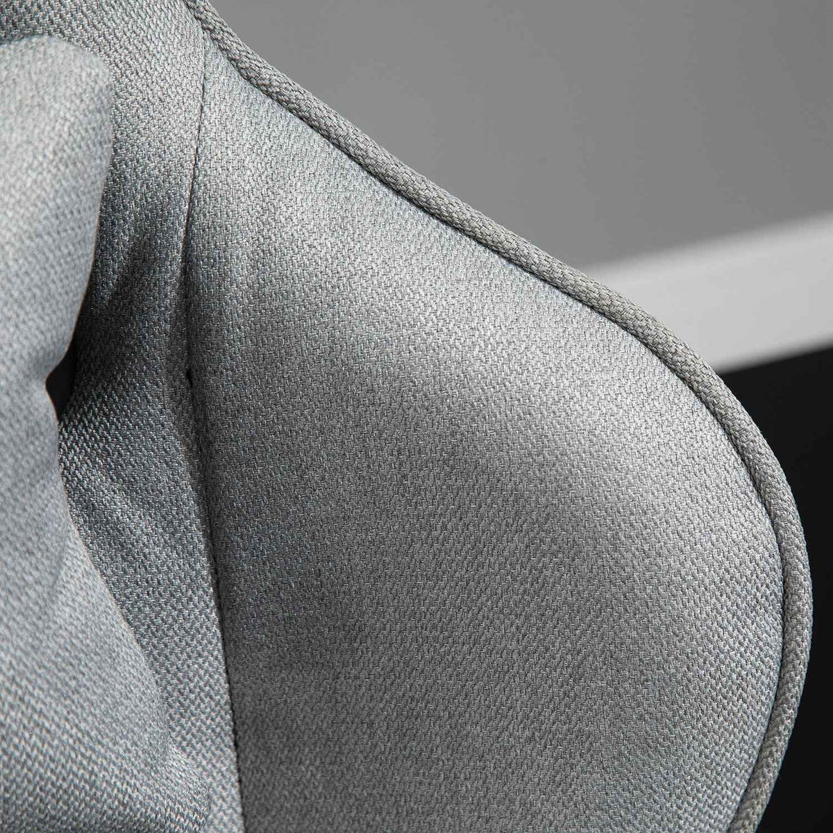 Office Chair Computer Chair Swivel Chair Ergonomic With Removable Head And Lumbar Cushion Rocker Function Gray 73X57X127-135 Cm