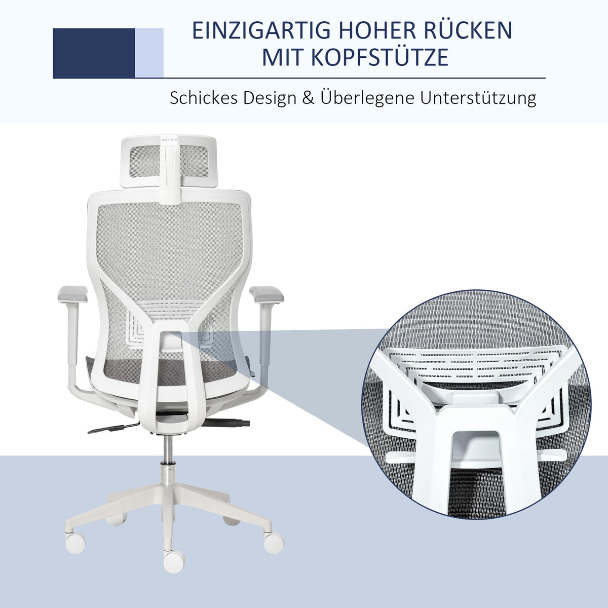 Office Chair Desk Chair Swivel Chair Gaming Chair With Headrest Lumbar Cushion 3D Armrest 3 Levels 360° Swivel Wheels Height Adjustable Ergonomic