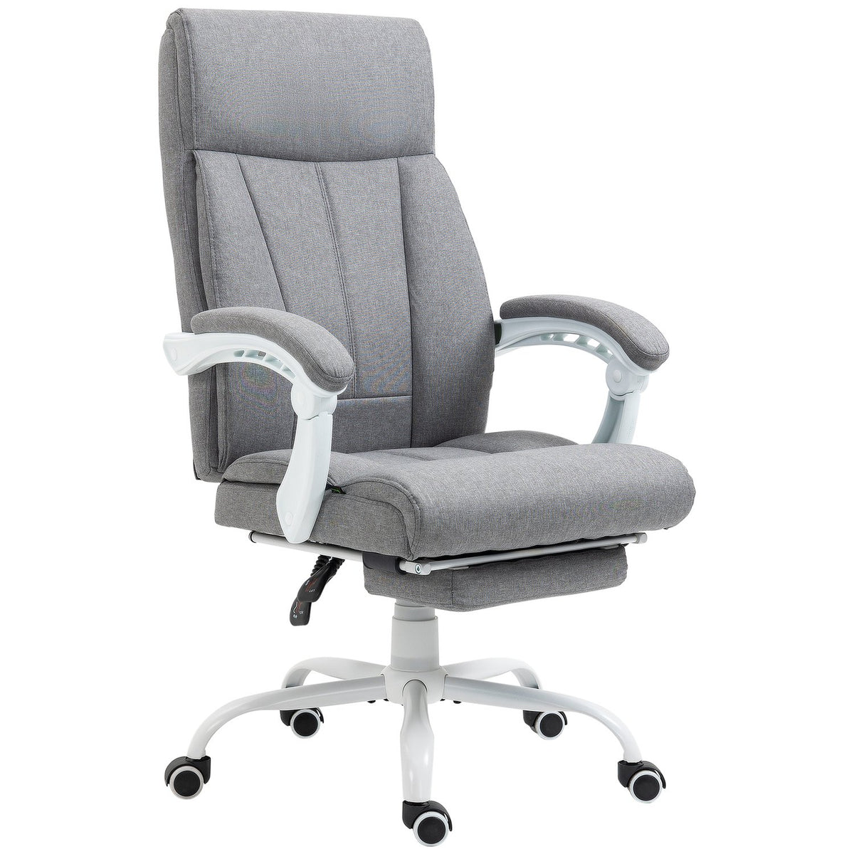 Office chair backrest adjustable, 155°, ergonomic desk chair with reclining function, height adjustable