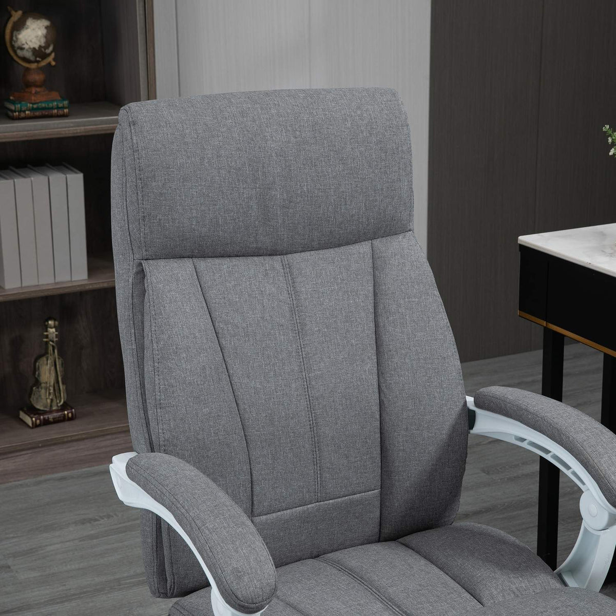 Office chair backrest adjustable, 155°, ergonomic desk chair with reclining function, height adjustable