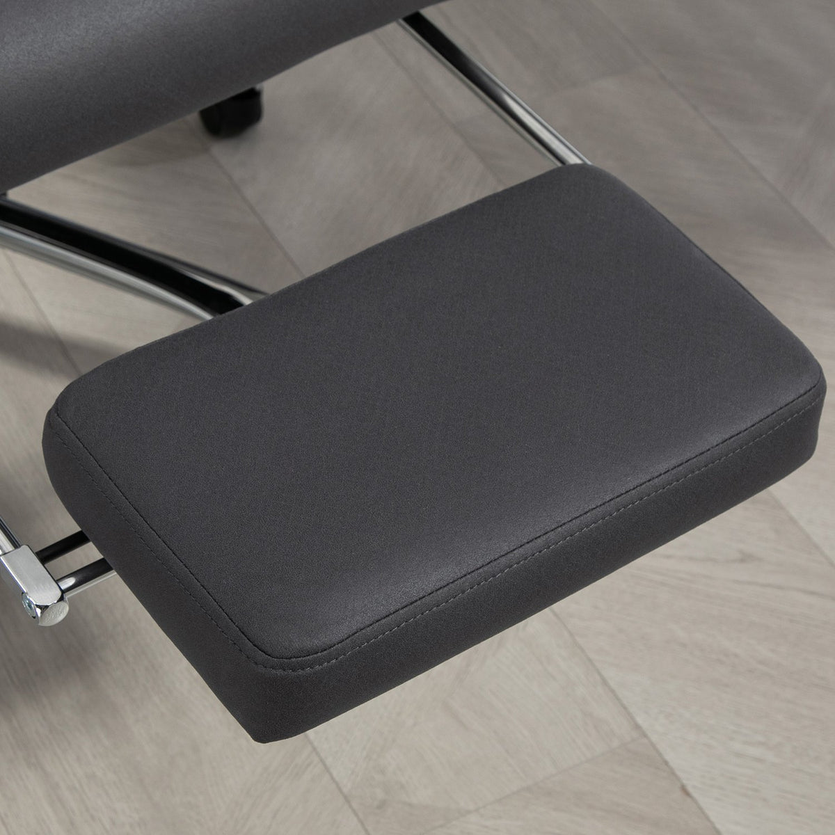Office chair with massage function, executive chair height-adjustable, with reclining function, ergonomic, dark gray