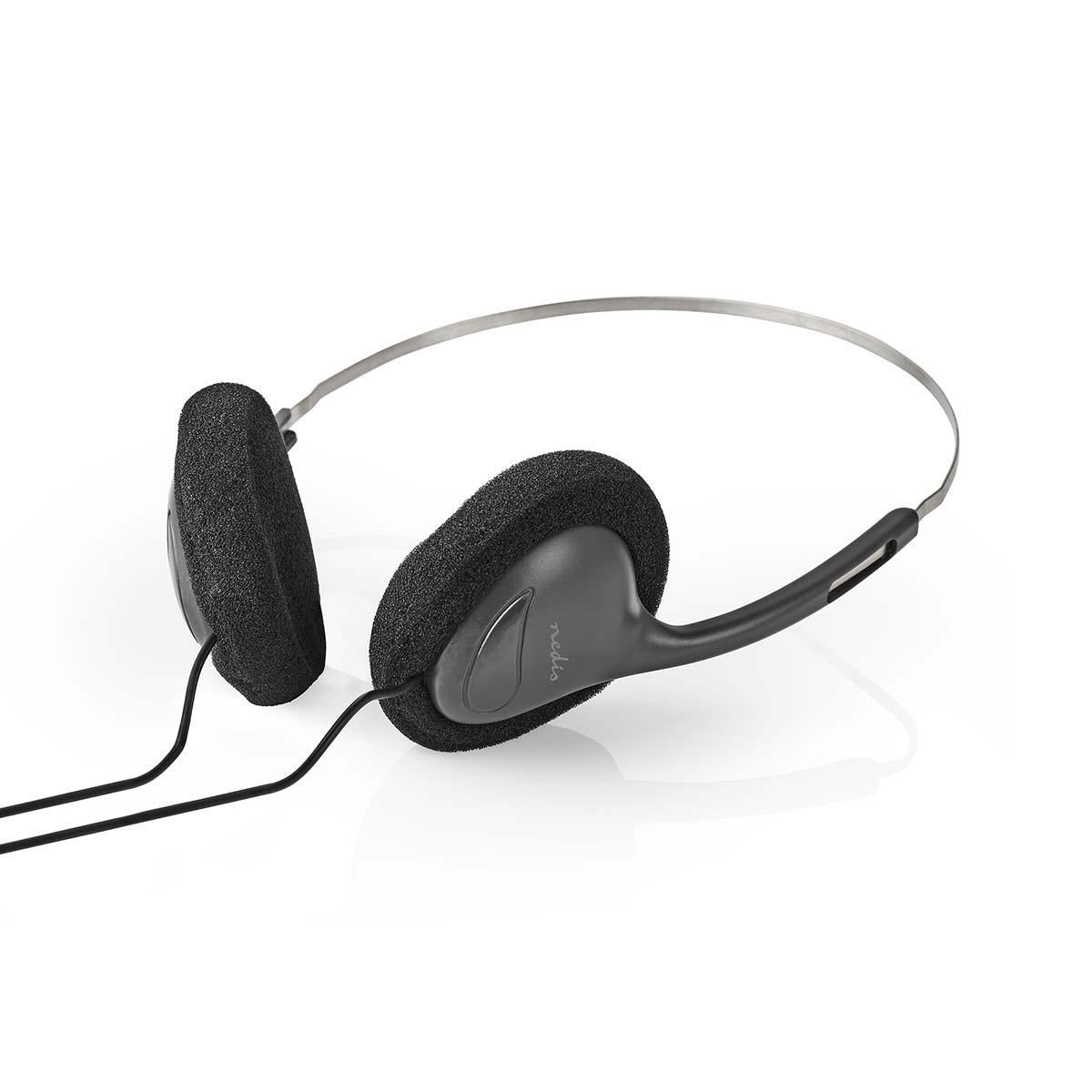 On-Ear Wired Headphones | 3.5 mm | Cable length: 1.20 m | Black